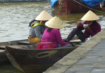 sur la rivière